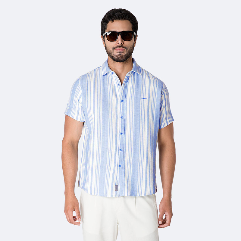 CAMISA CLASICO PIEDRO LISTADA HOMBRE - 1