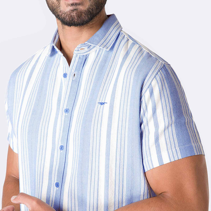 CAMISA CLASICO PIEDRO LISTADA HOMBRE - 2