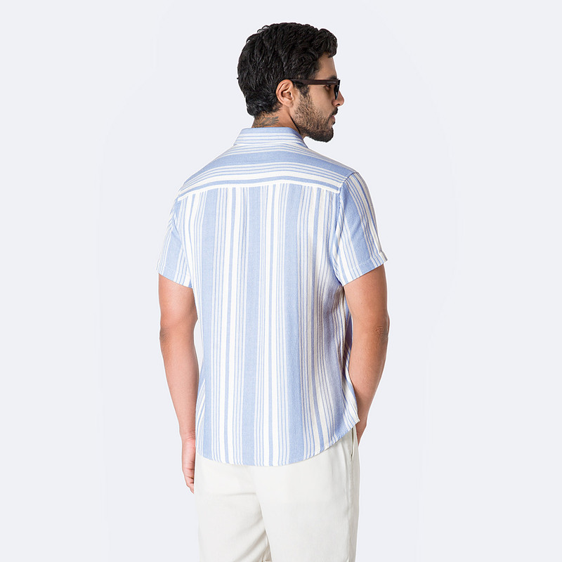 CAMISA CLASICO PIEDRO LISTADA HOMBRE - 3