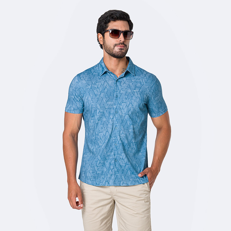 CAMISA MODA BRAUTH JERSEY HOMBRE - 1