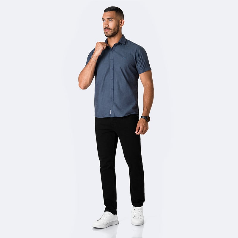 CAMISA CLASICO PIEDRO POPELINA HOMBRE - 4