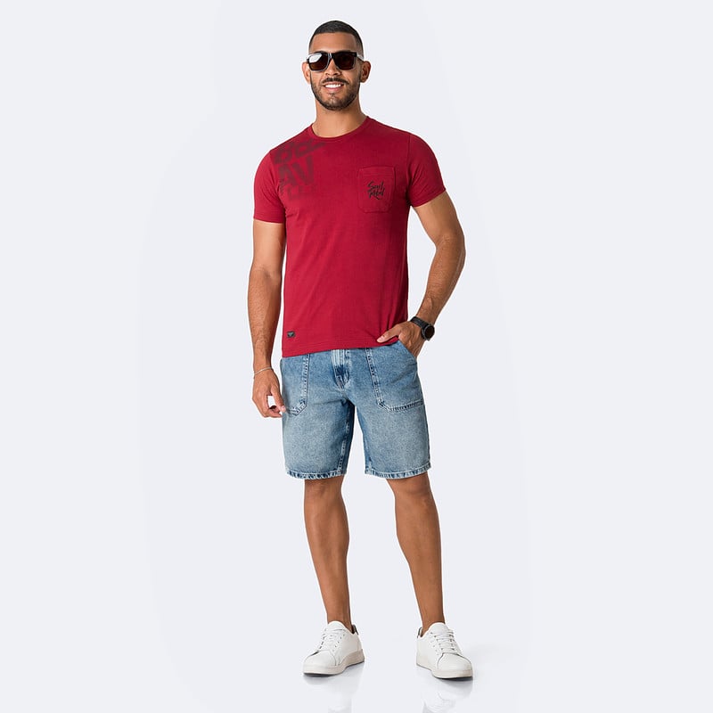 SHORTS BERMUDA UTKU DENIM HOMBRE - 2