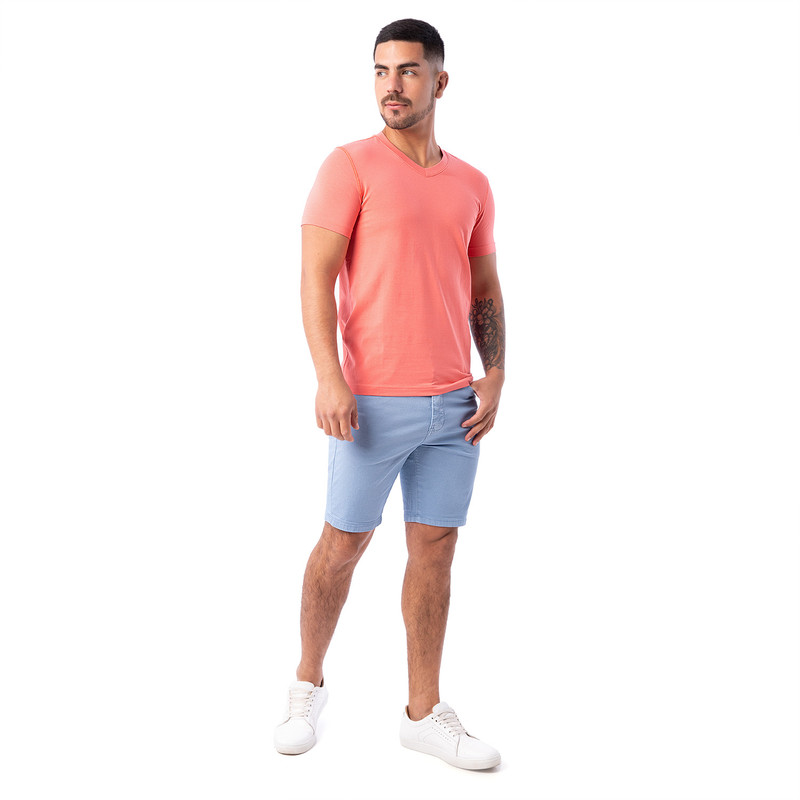 SHORTS BASICO KEES DRILL STRETCH HOMBRE - 1