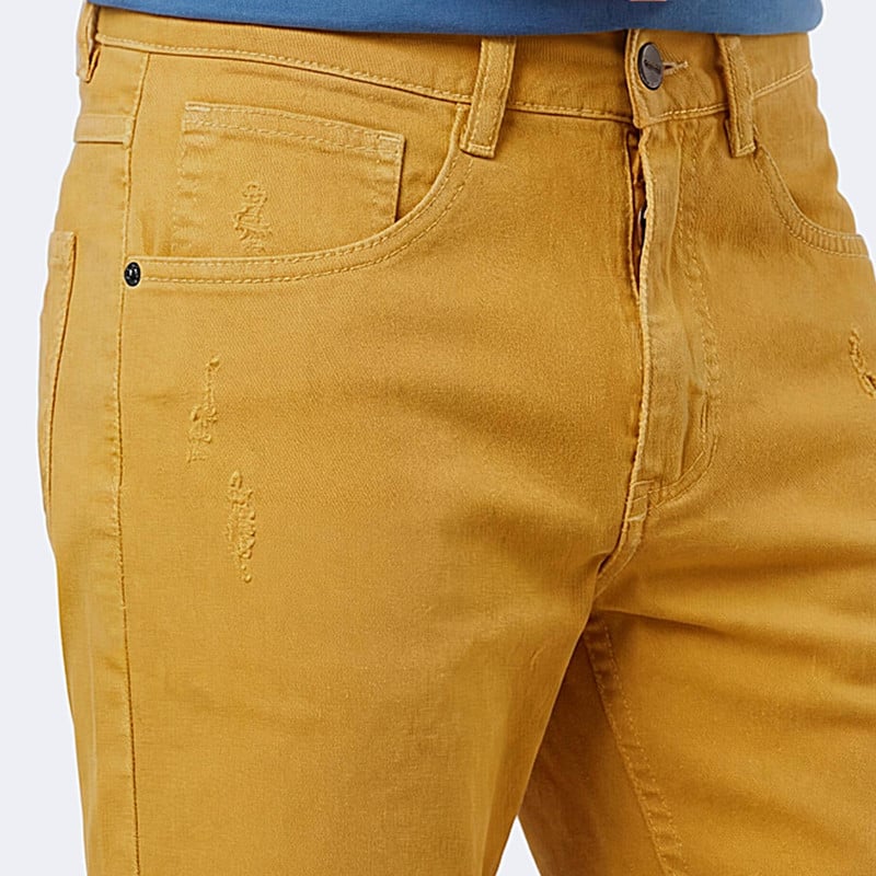 SHORTS BERMUDA JENSEN DENIM STRETCH HOMBRE - 4
