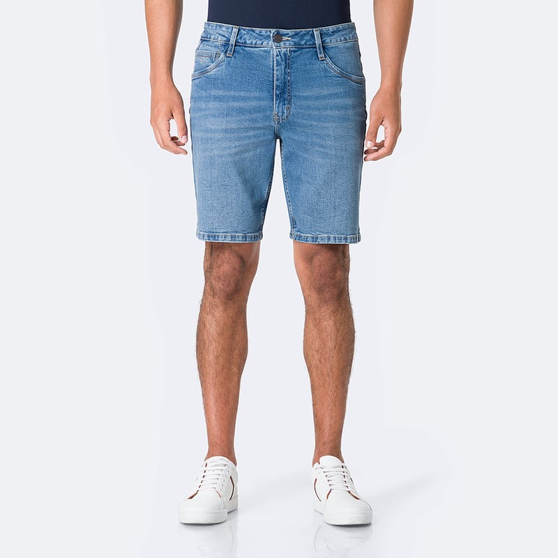 SHORTS BERMUDA AHUL DENIM STRETCH HOMBRE - 1