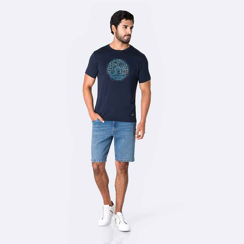 SHORTS BERMUDA AHUL DENIM STRETCH HOMBRE - 2