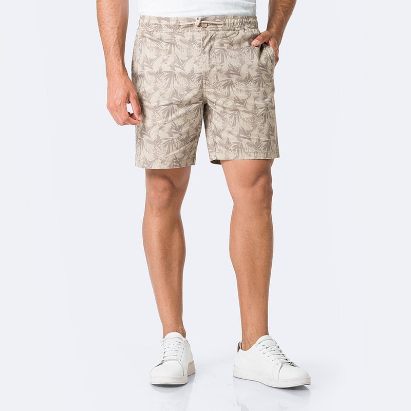 SHORTS BERMUDA GHUSS PRINT TAFETA HOMBRE - 1