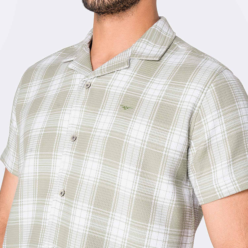 CAMISA MODA EUGIN WAFLE HOMBRE - 2
