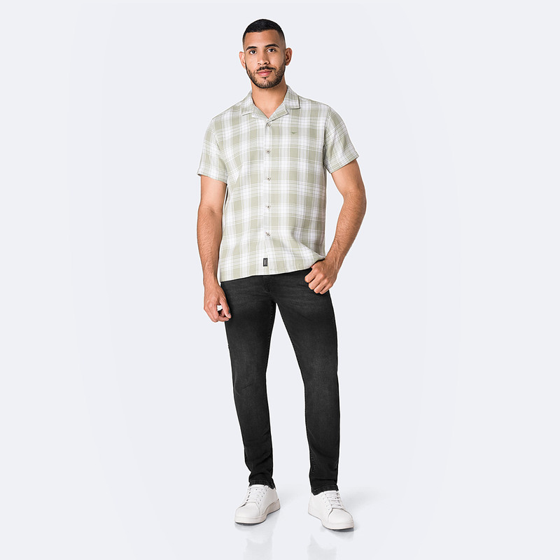 CAMISA MODA EUGIN WAFLE HOMBRE - 4