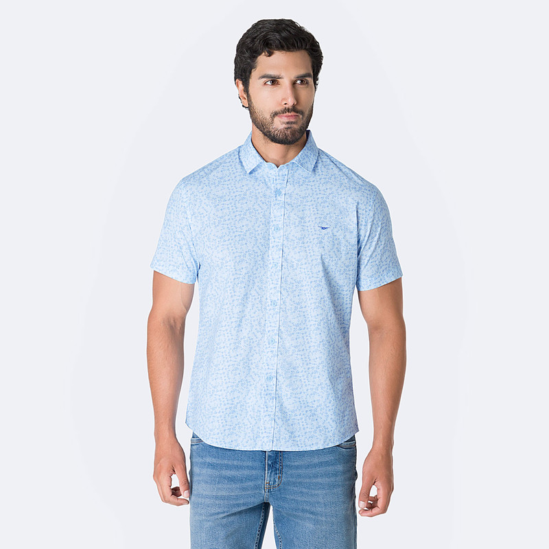 CAMISA CLASICO LUK POPELINA STRETCH HOMBRE - 1