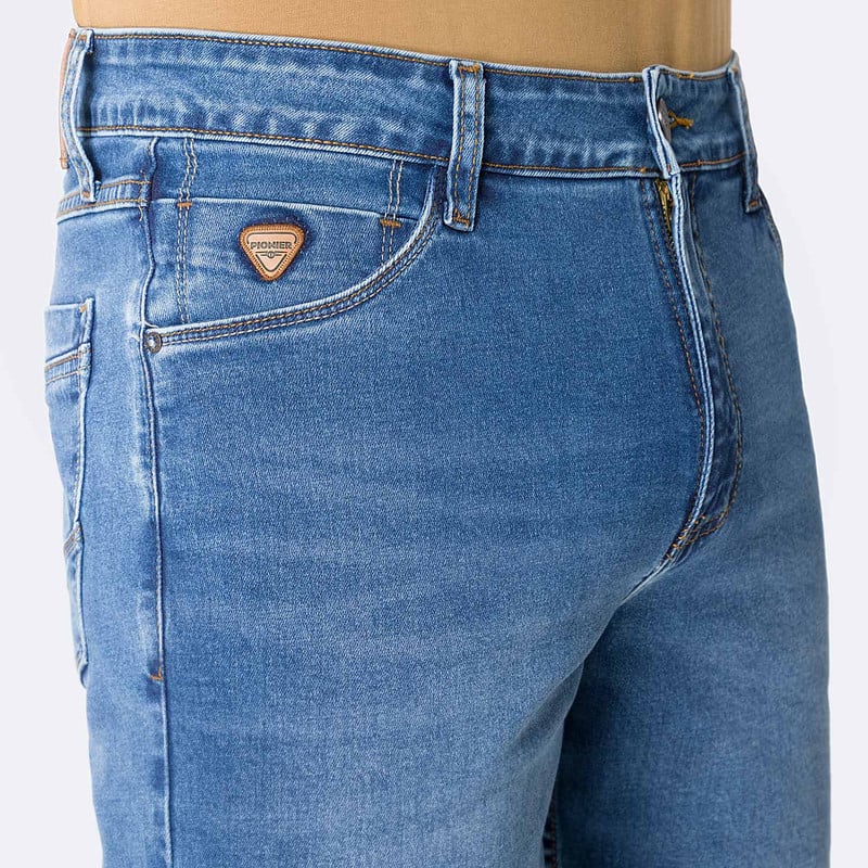 SHORTS BERMUDA DEVUR DENIM STRETCH HOMBRE - 4