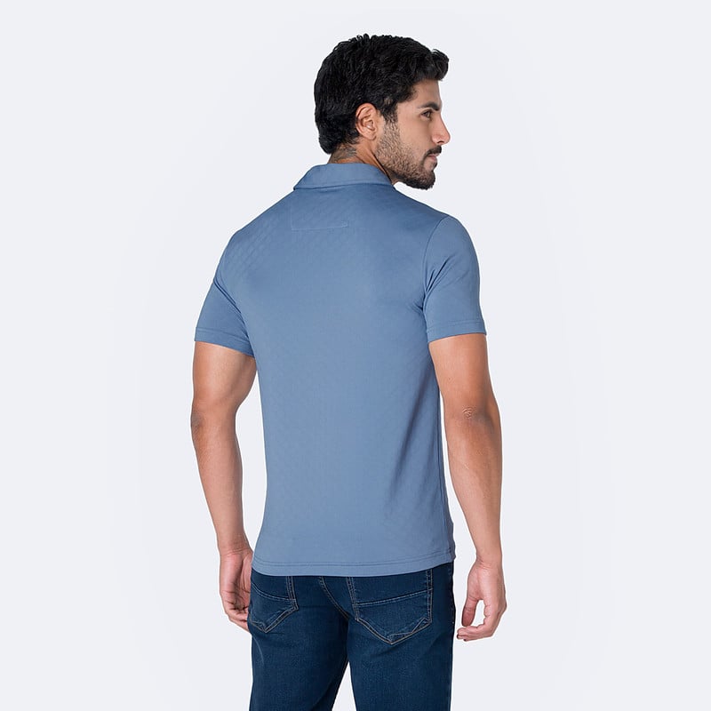 POLO BOX MODA CEMAL JERSEY JACQUARD HOMBRE - 3