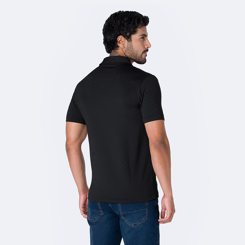 POLO BOX MODA CEMAL JERSEY JACQUARD HOMBRE - 3