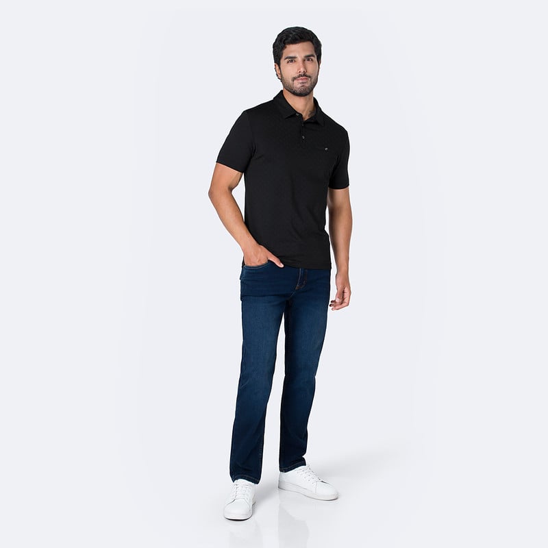 POLO BOX MODA CEMAL JERSEY JACQUARD HOMBRE - 4