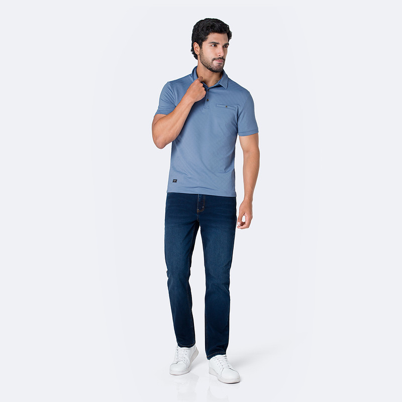 POLO BOX MODA CEMAL JERSEY JACQUARD HOMBRE - 4