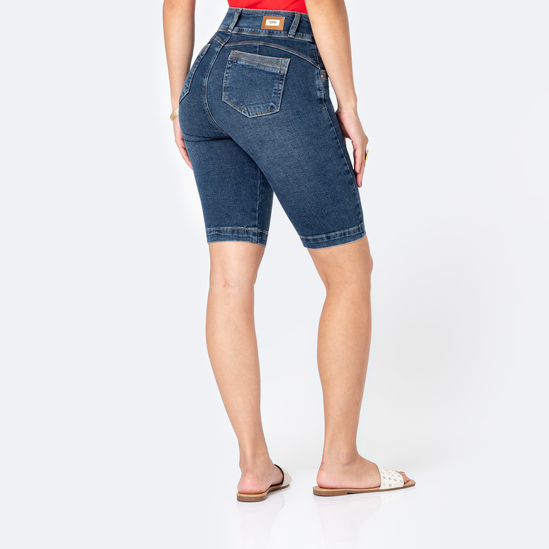 CROPPED SNICKER ZALOMI DENIM STRETCH MUJER - 3