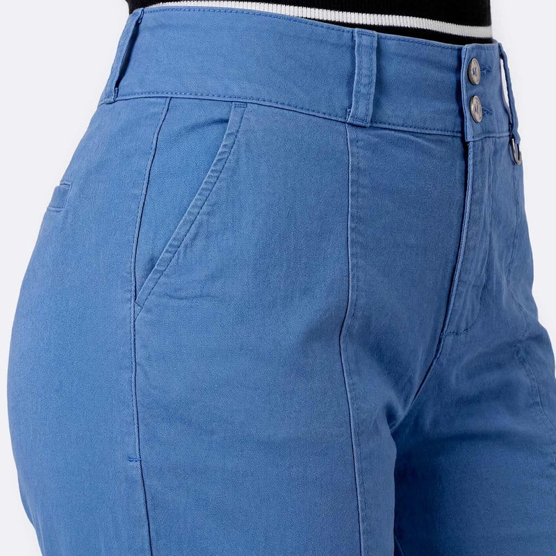 CROPPED CROPPED KATLEYA DRILL STRETCH MUJER - 4