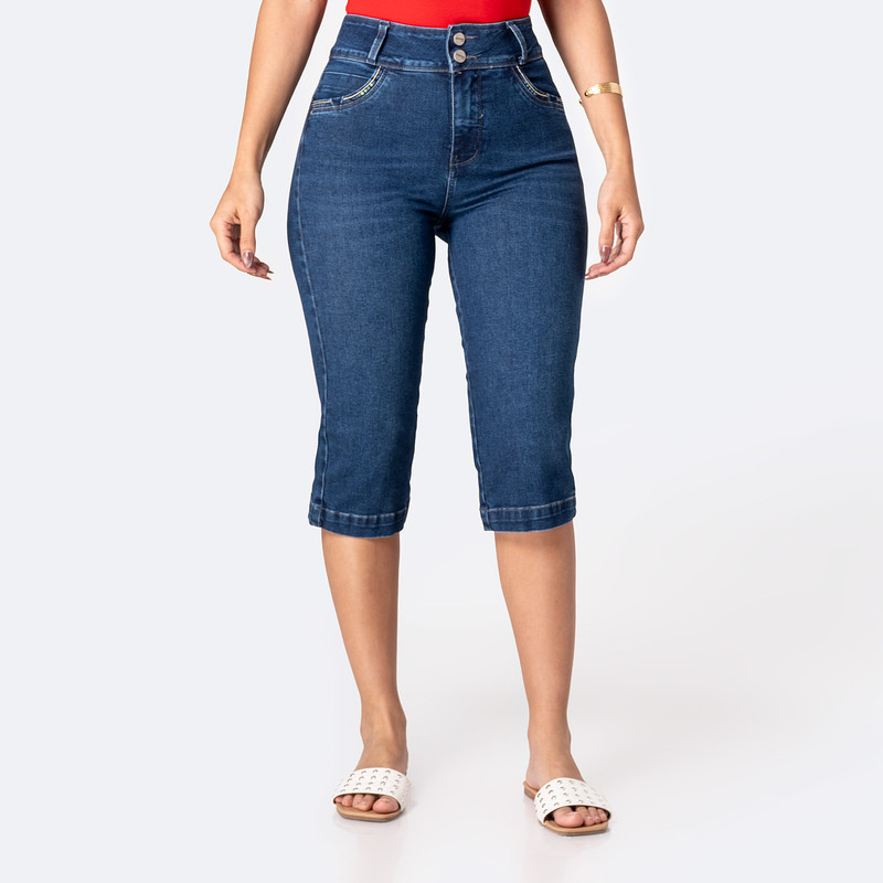 CROPPED CROPPED KELENI DENIM STRETCH MUJER - 1