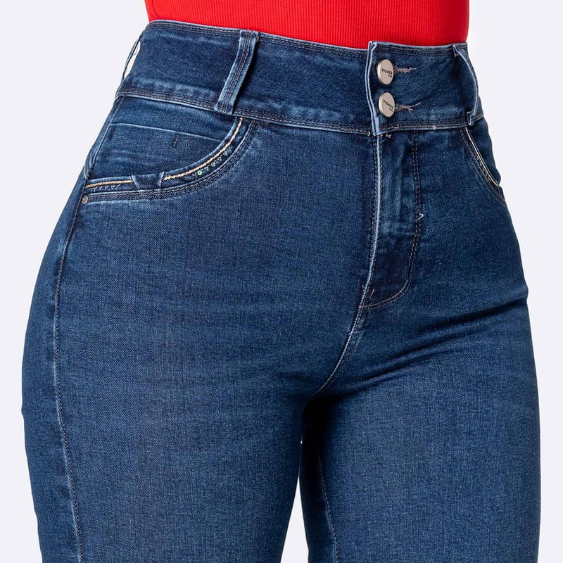 CROPPED CROPPED KELENI DENIM STRETCH MUJER - 4
