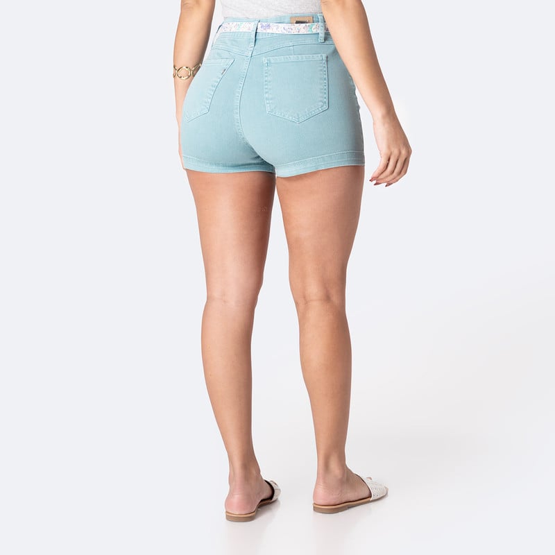 SHORTS SHORT MARAH DRILL STRETCH MUJER - 3
