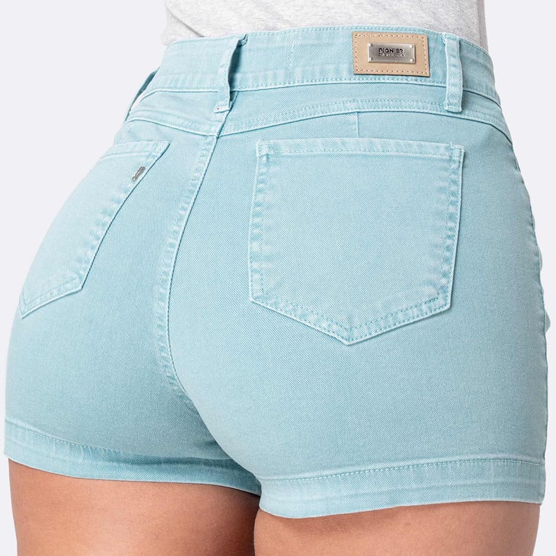 SHORTS SHORT MARAH DRILL STRETCH MUJER - 5