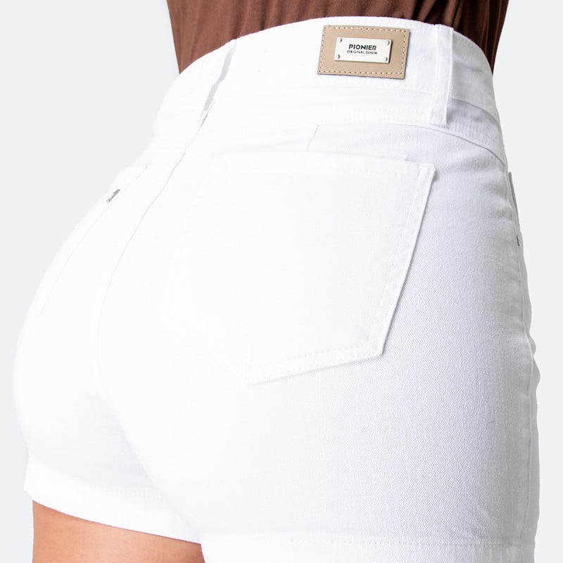 SHORTS SHORT MARAH DRILL STRETCH MUJER - 5