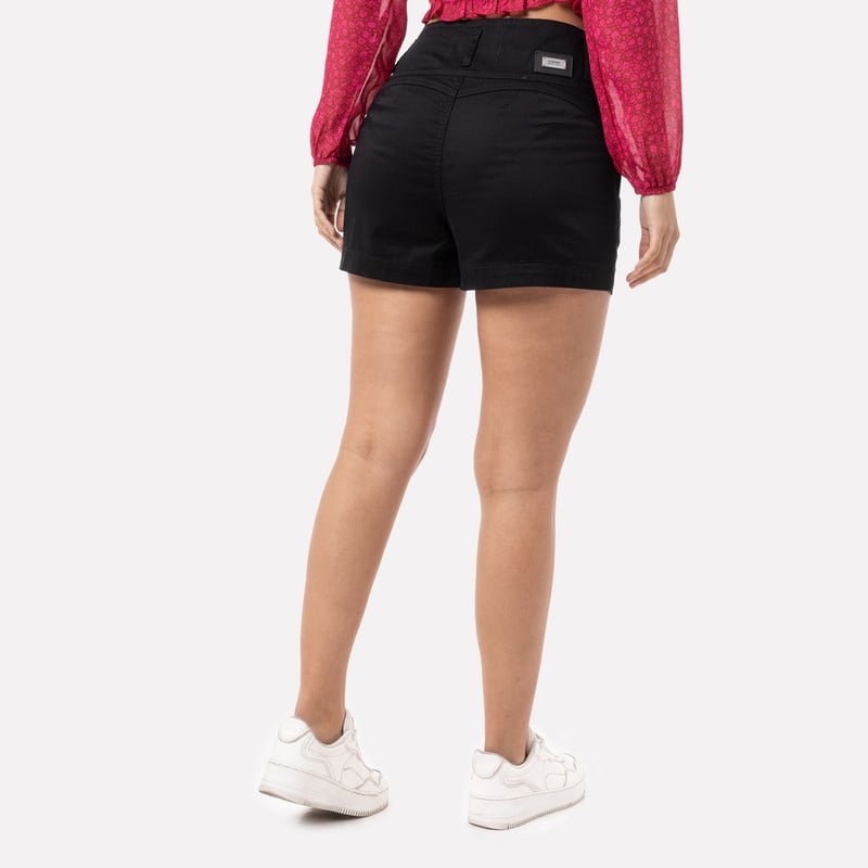 SHORTS SHORT GERYNA DRILL STRETCH MUJER - 3