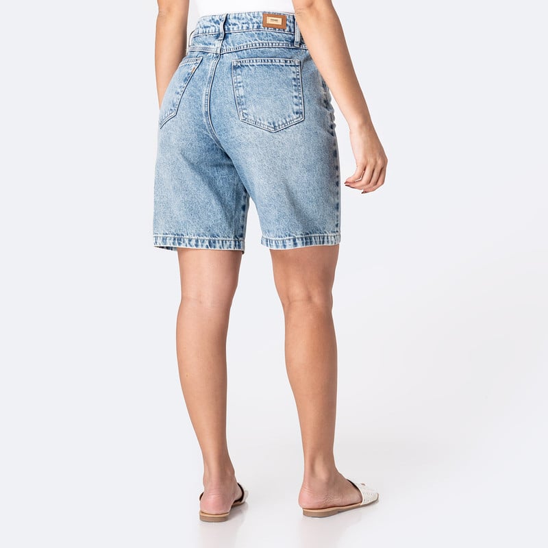 SHORTS BERMUDA GREZIE DENIM STRETCH MUJER - 3