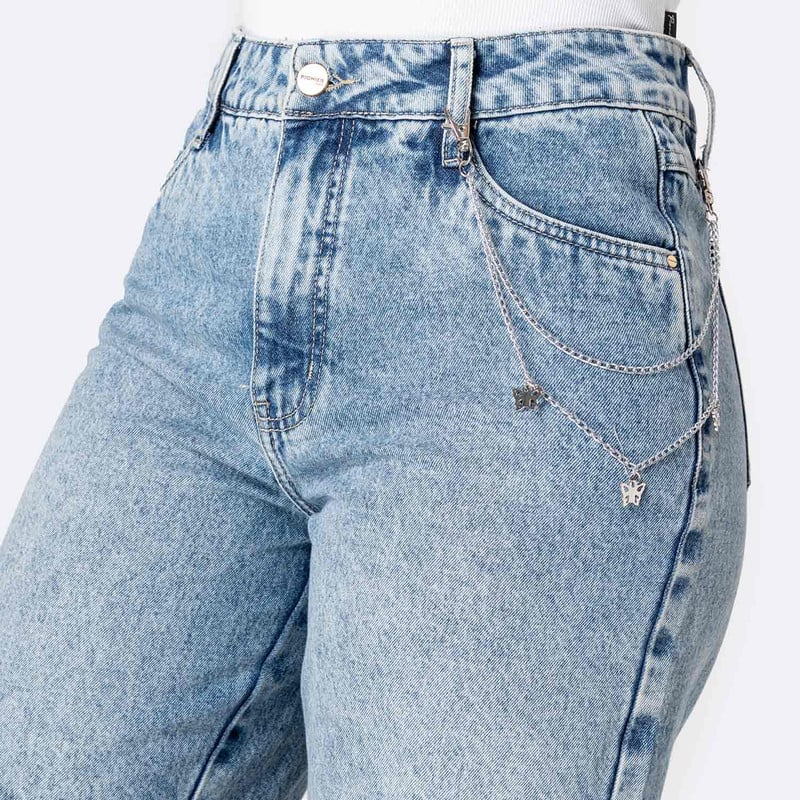 SHORTS BERMUDA GREZIE DENIM STRETCH MUJER - 5