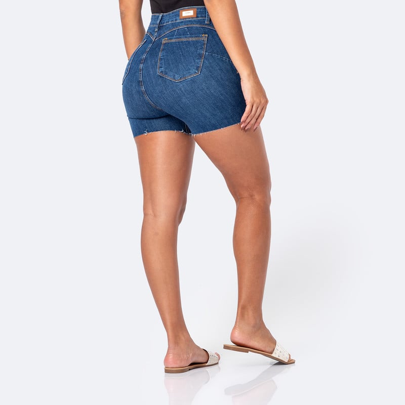 SHORTS CLASICO DHAMARIS DENIM STRETCH MUJER - 3