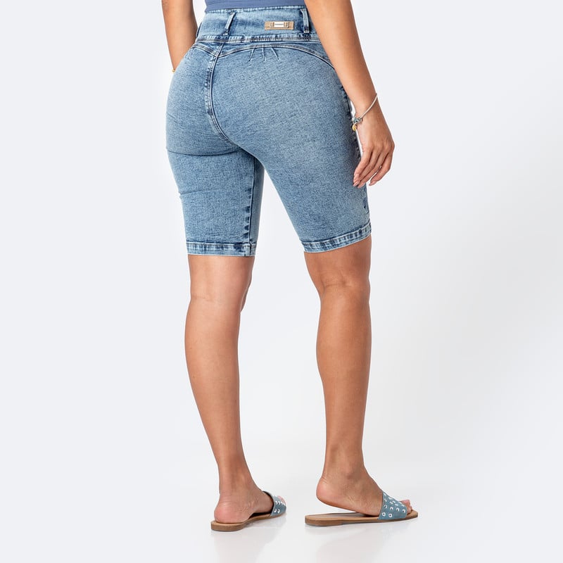 CROPPED SNICKER MAVELI DENIM STRETCH MUJER - 3