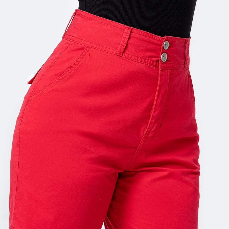 SHORTS BERMUDA KAORY TAFETA MUJER - 4