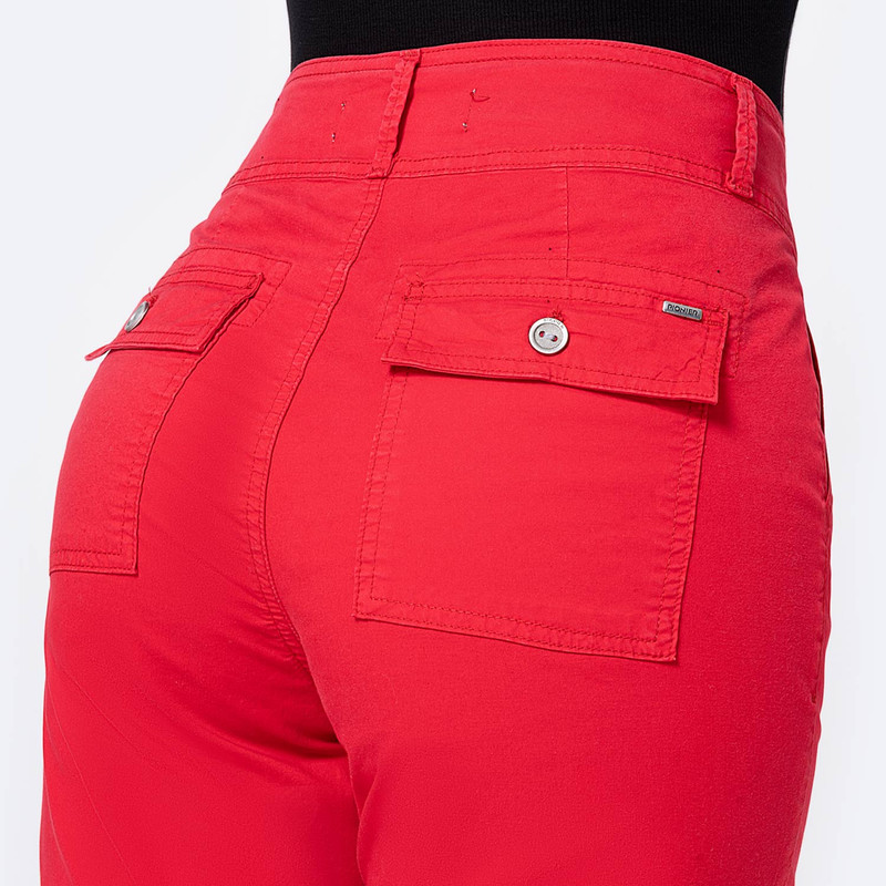 SHORTS BERMUDA KAORY TAFETA MUJER - 5