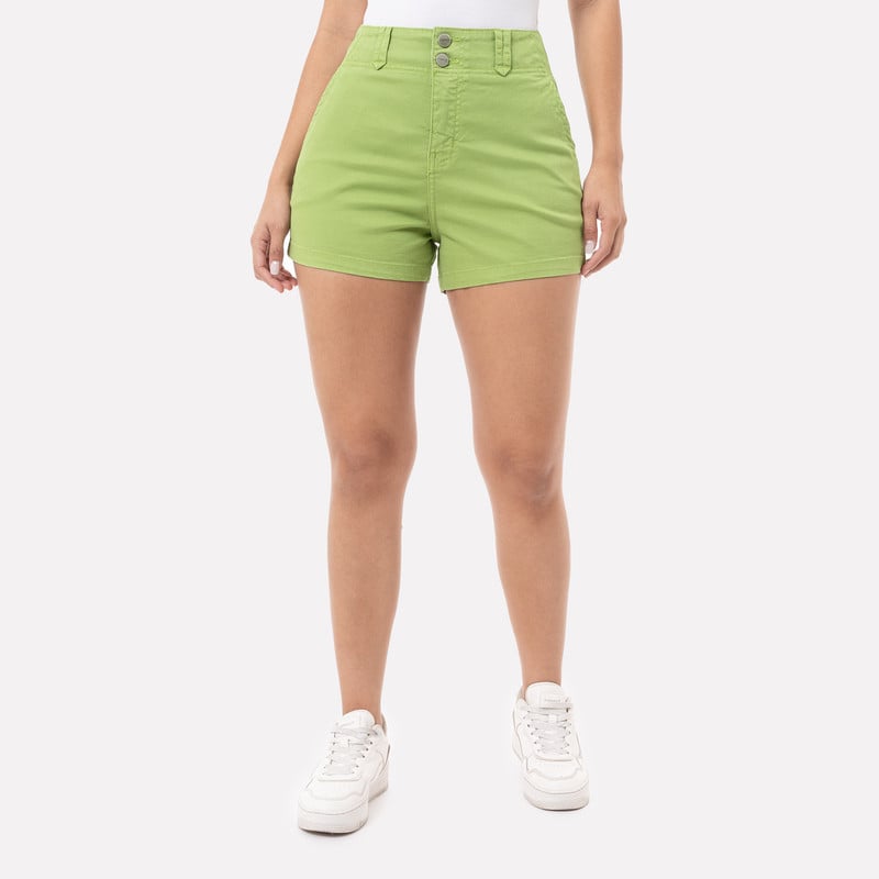 SHORTS SHORT FADYL DRILL STRETCH MUJER - 1