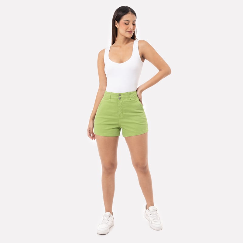 SHORTS SHORT FADYL DRILL STRETCH MUJER - 2