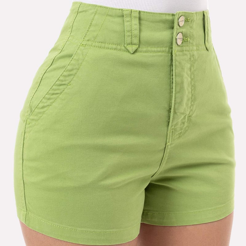 SHORTS SHORT FADYL DRILL STRETCH MUJER - 4