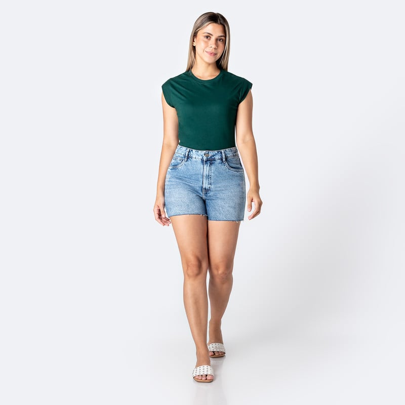 SHORTS SHORT KUWAN BRIFLOR DENIM MUJER - 2