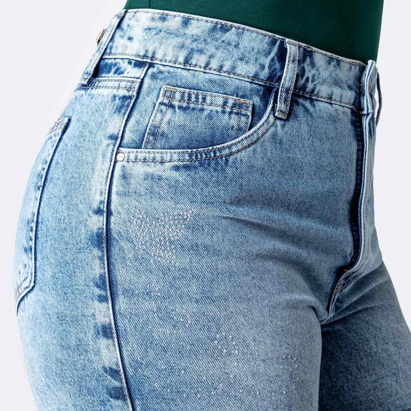 SHORTS SHORT KUWAN BRIFLOR DENIM MUJER - 4