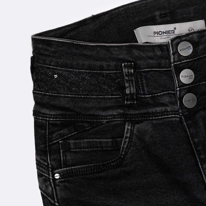 CROPPED SNICKER CORTO YENNIFER DENIM STRETCH MUJER - 2