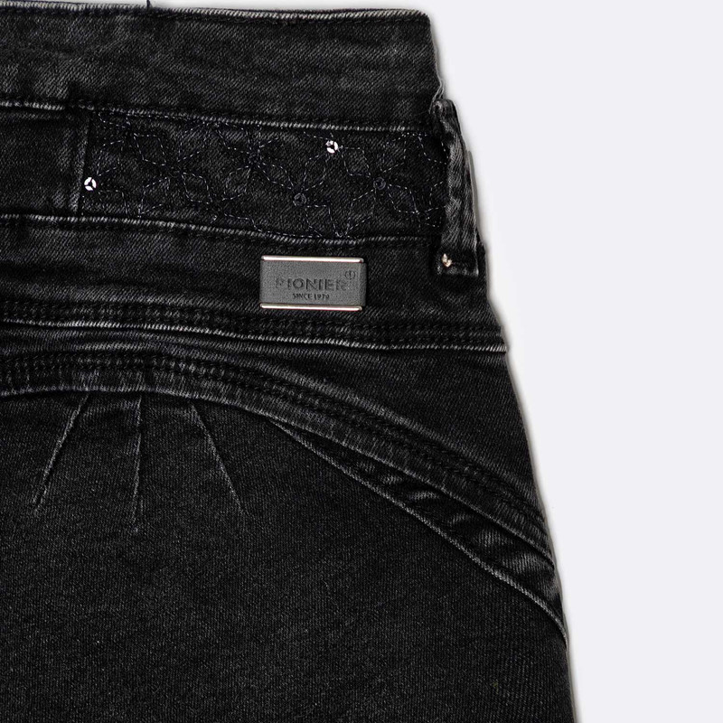 CROPPED SNICKER CORTO YENNIFER DENIM STRETCH MUJER - 4