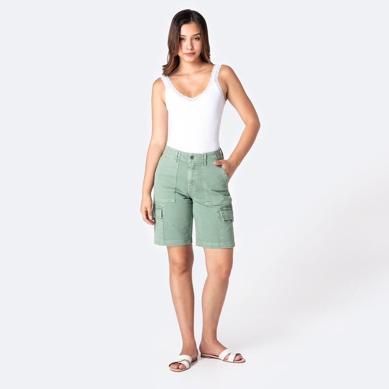 SHORTS BERMUDA CARGO MARYURY DRILL MUJER - 2