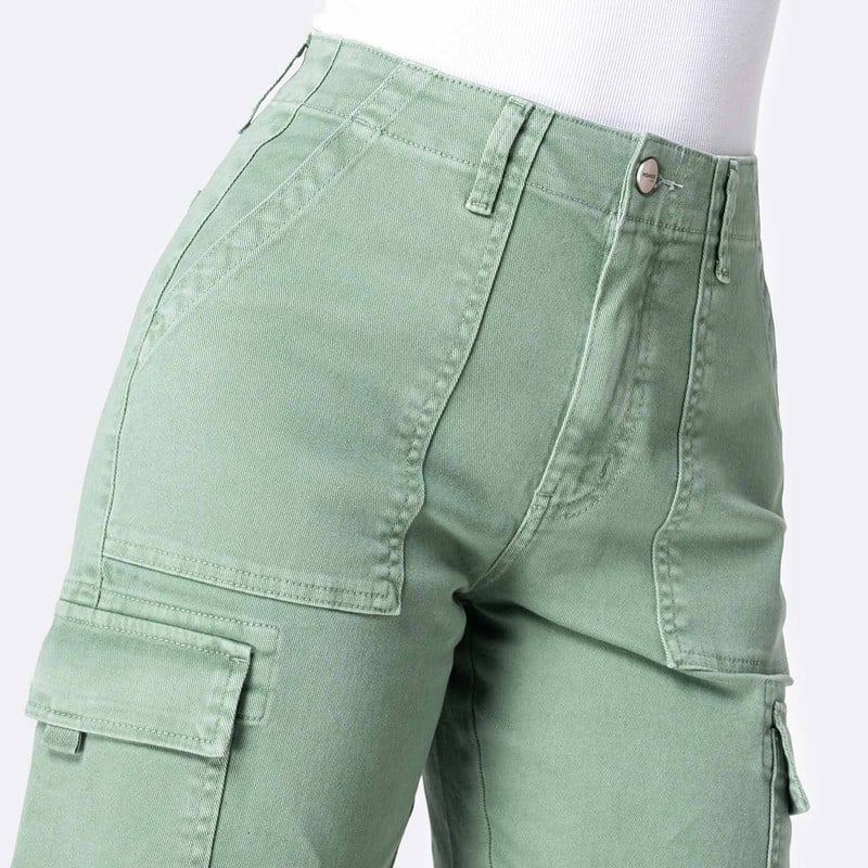 SHORTS BERMUDA CARGO MARYURY DRILL MUJER - 4