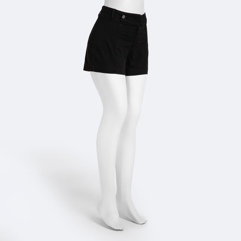 SHORTS SHORT KIMM DRILL STRETCH MUJER - 1
