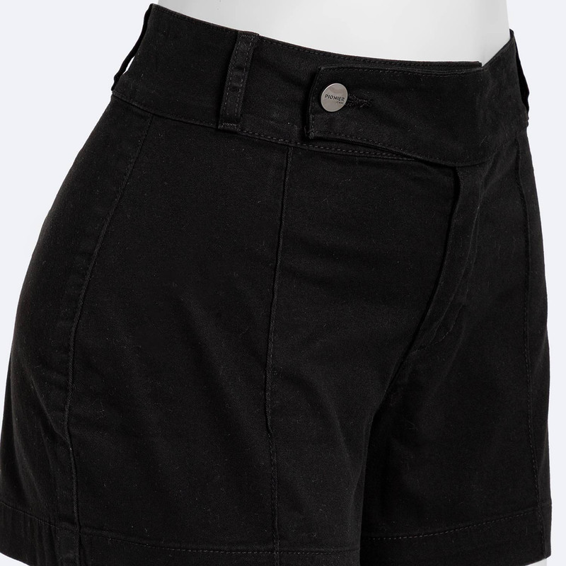 SHORTS SHORT KIMM DRILL STRETCH MUJER - 3