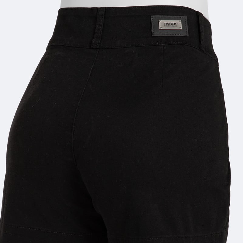 SHORTS SHORT KIMM DRILL STRETCH MUJER - 4