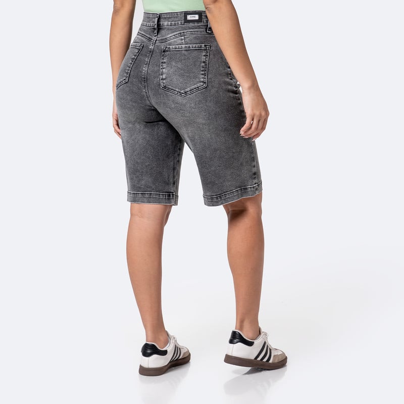 CROPPED JORTS KLINAH DENIM STRETCH MUJER - 3