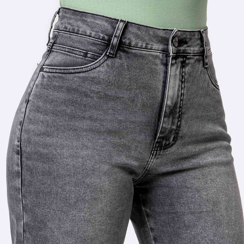 CROPPED JORTS KLINAH DENIM STRETCH MUJER - 4