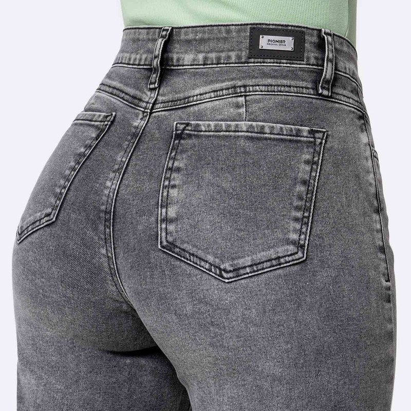 CROPPED JORTS KLINAH DENIM STRETCH MUJER - 5