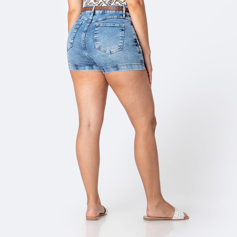 SHORTS SHORT THAYLE C DENIM STRETCH MUJER - 3