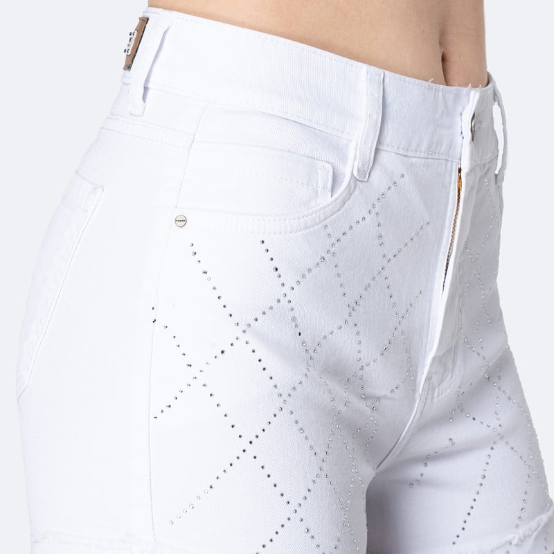 SHORTS SHORT TERYS-S DRILL STRETCH MUJER - 4